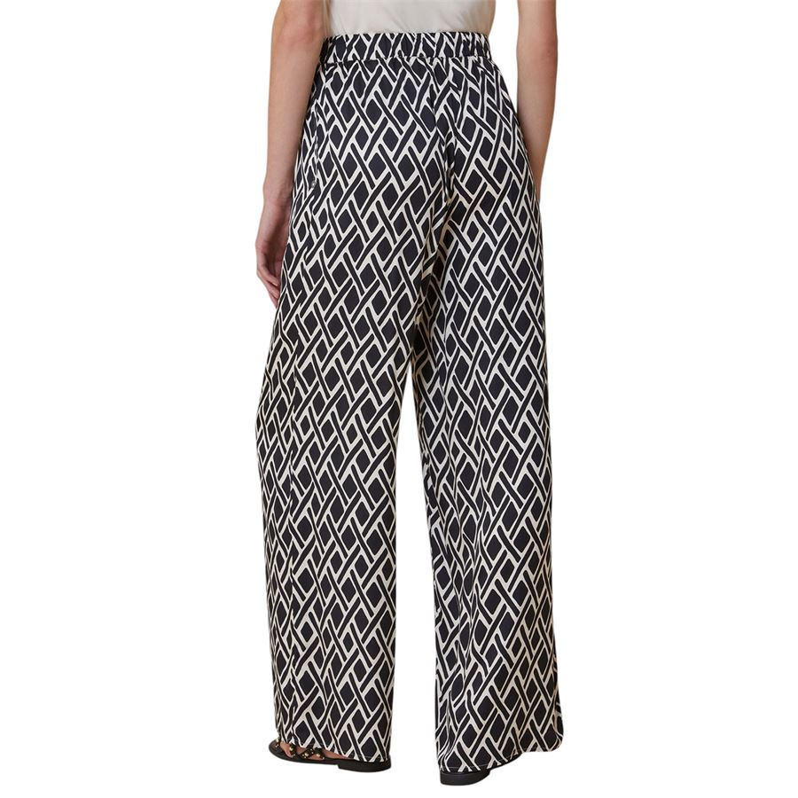 Aldo Pantaloni in twill a fantasia da donna Penny Black | 2511131203200005